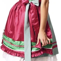 Overig Dames Dirndl Lorena Luxe Groen/Pink (50cm)