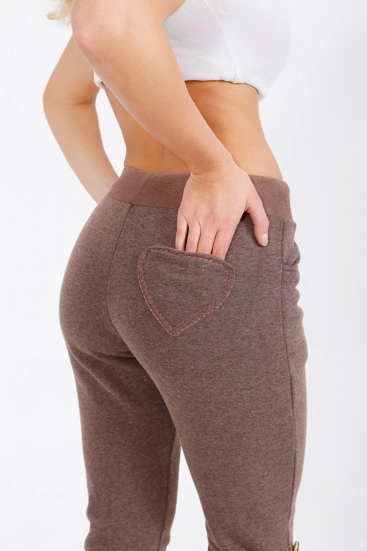 Overig Dames Lederhose Lang Bruin (Joggingstof) - Afbeelding 5