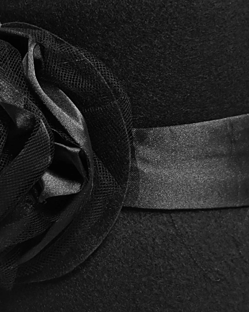 Overig Dameshoed Charleston Zwart Luxe - Afbeelding 2