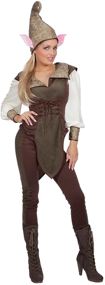 Overig Dameskostuum Elfendame Luxe