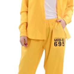 Overig Dameskostuum Gevangene Geel - Vis A Vis
