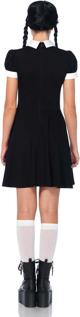 LEG AVENUE Dameskostuum Gothic Wednesday Darling - Afbeelding 2