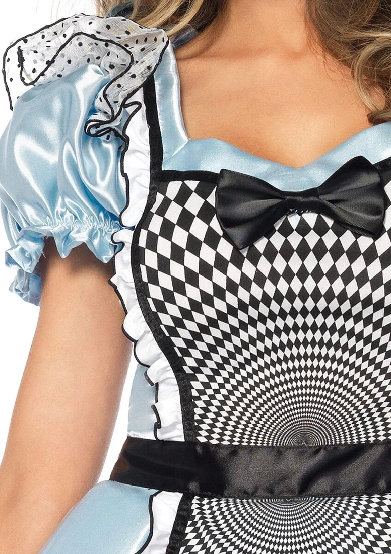 LEG AVENUE Dameskostuum Hypnotic Miss Alice In Wonderland - Afbeelding 3