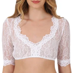 Overig Dirndl Blouse Cassandra Ecru