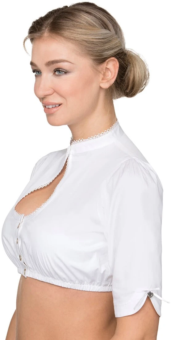 Overig Dirndl Blouse Druppel Wit - Afbeelding 3