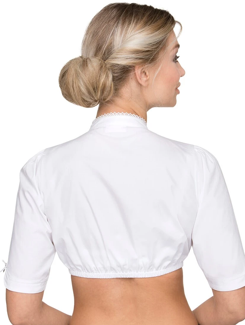 Overig Dirndl Blouse Druppel Wit - Afbeelding 4