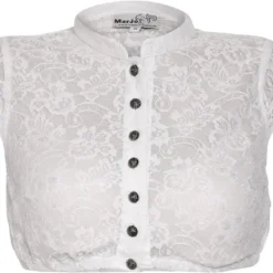 Overig Dirndl Blouse Eva Wit Luxe