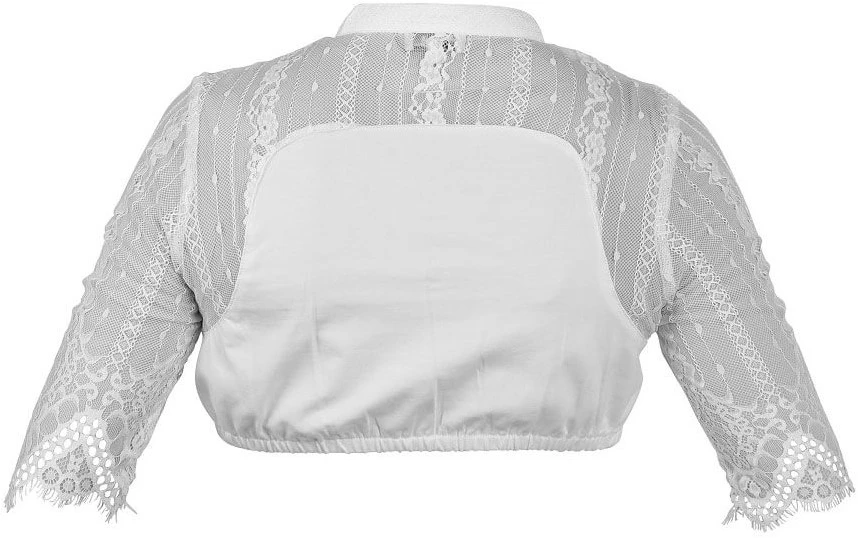 Overig Dirndl Blouse Loretta-Linda Wit - Afbeelding 2