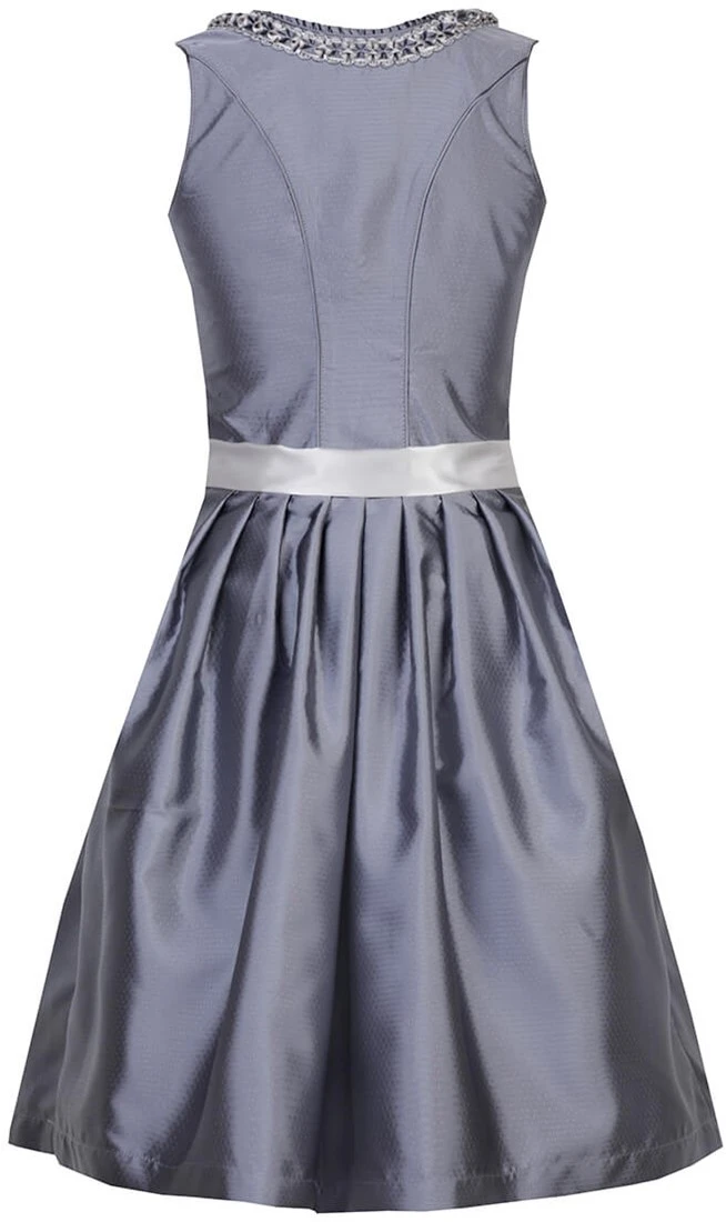 Overig Dirndl Chantal Blauw-Zilver Luxe (58cm) - Afbeelding 2