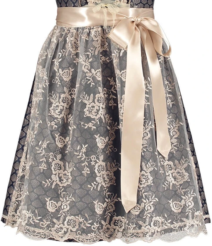 Overig Dirndl Schort Kant Champagne