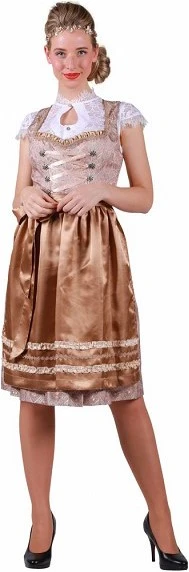 Overig Dirndl Steffie Goud-Beige Luxe