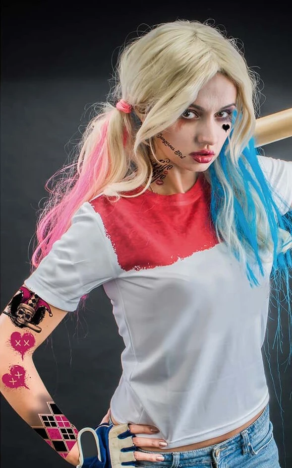 Overig Halloween Tattoo Dangerous Girl - Afbeelding 2