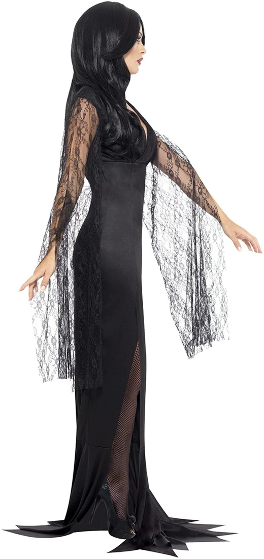 Overig Heksenjurk Morticia - The Addams Family - Afbeelding 3