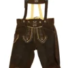 Overig Heren Lederhose Kniebund Smokey Bruin (wildleer)