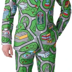 Herenkostuum Suitmeister Carpet City Green