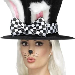 Overig Hoge Hoed Met Konijnenoren - Alice In Wonderland