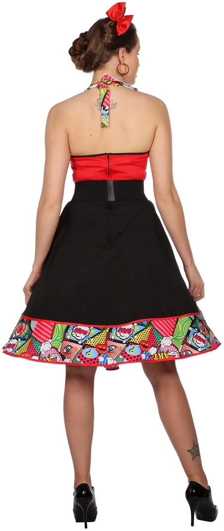 Overig Jurk Pop-Art Jenny Voor Dames - Afbeelding 2