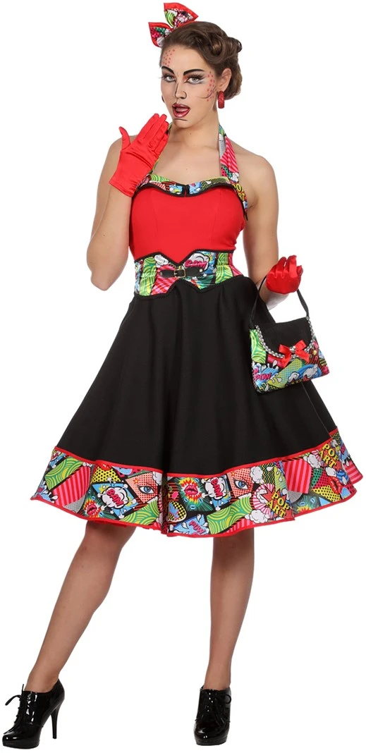 Overig Jurk Pop-Art Jenny Voor Dames
