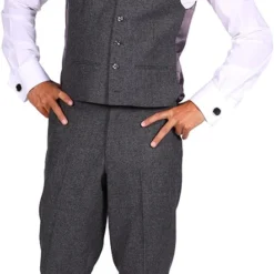 Overig Kniebroek Peaky Blinders Luxe Grijs