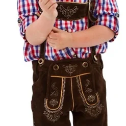 Overig Lederhose Bruin Voor Kinderen (runderleer)