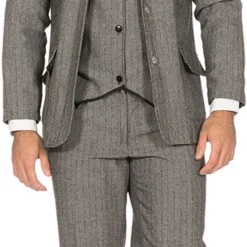 Overig Peaky Blinders Colbert Grijs Luxe - Jaren 20