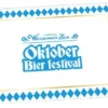 Overig Placemats Oktober Bier Festival Papier 6st - 40x30cm