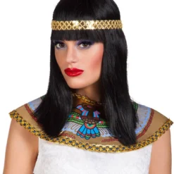 Overig Pruik Egyptische Cleopatra Met Hoofdband