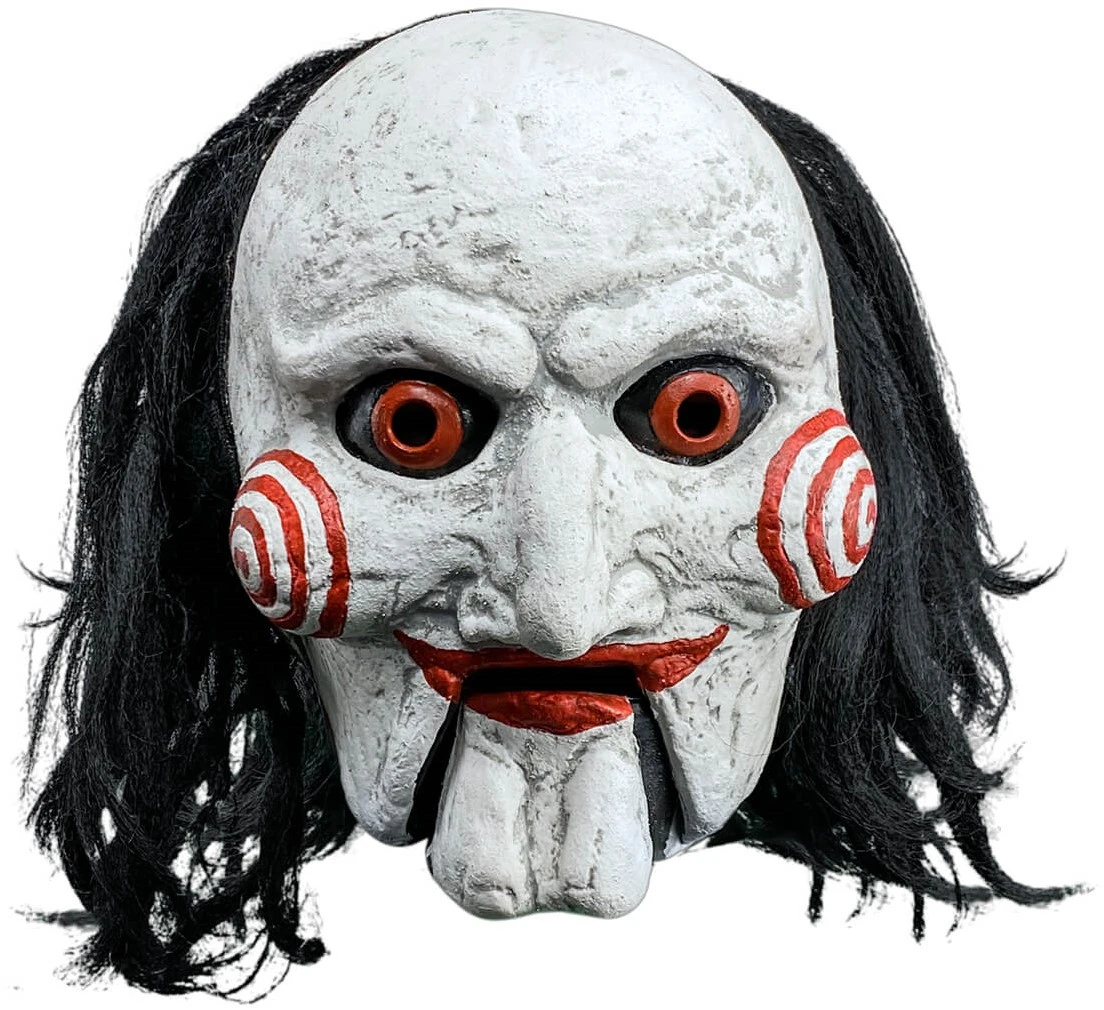 Overig SAW Masker Billy Puppet Deluxe - Moving Mouth Mask