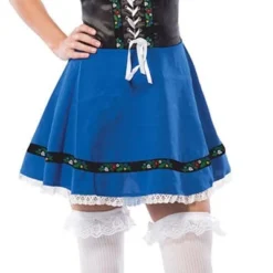 Overig Sexy Dirndl Blauw-Zwart