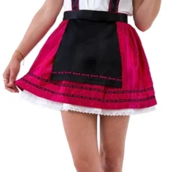 Overig Sexy Dirndl Cerise-Zwart 3dlg.