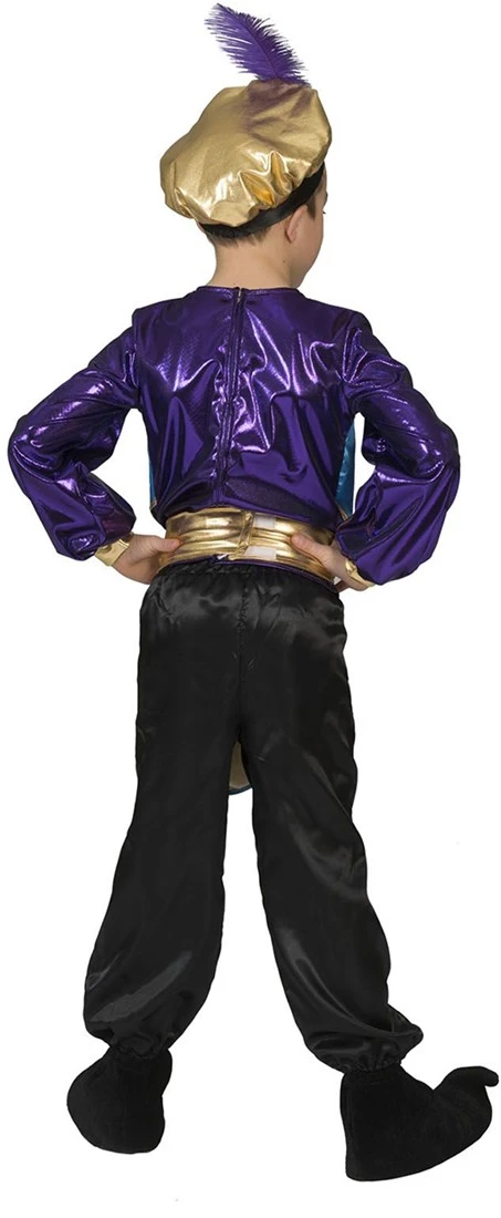 Overig Sultan Kostuum Purple Prince Voor Jongens - Afbeelding 3