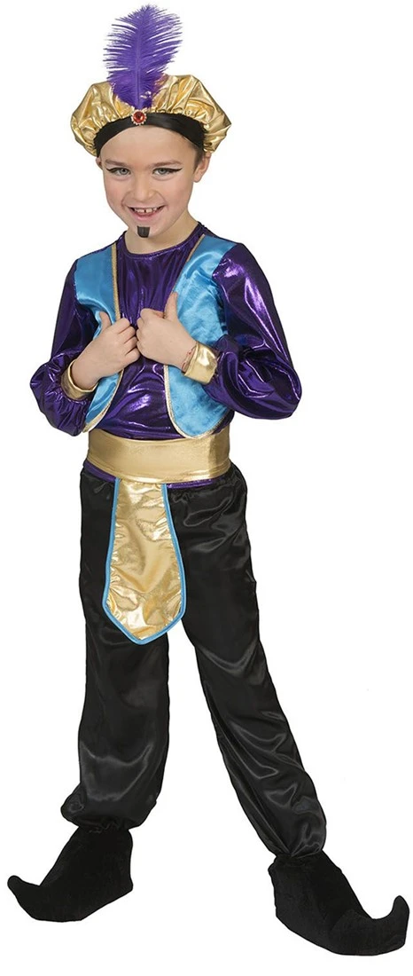 Overig Sultan Kostuum Purple Prince Voor Jongens