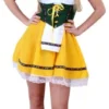 Overig Tiroler Dirndl Groen-Geel