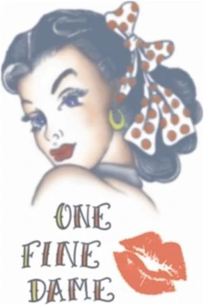 Overig Vintage Tattoo Hottie Girl 1940